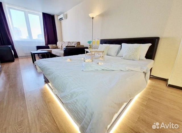 

1-к. квартира, 43 м², 2 кровати