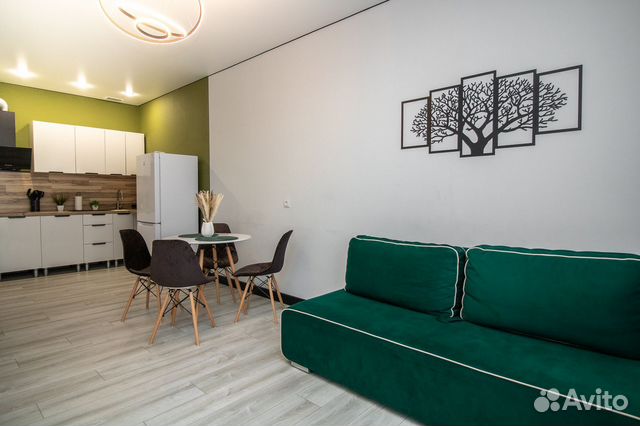 

1-к. квартира, 42 м², 2 кровати