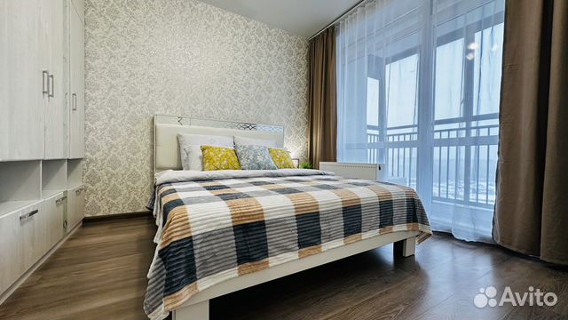 

1-к. квартира, 39 м², 2 кровати