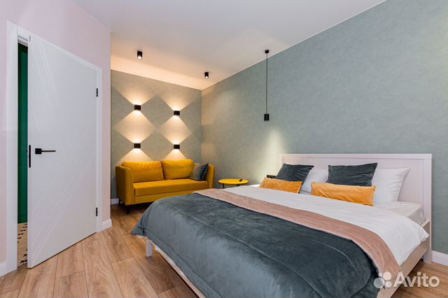 

1-к. квартира, 41 м², 2 кровати