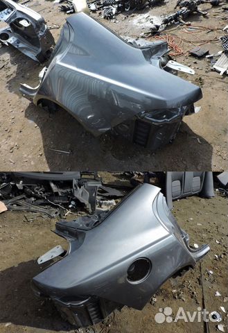 Задняя четверть левая и правая на Jaguar XE