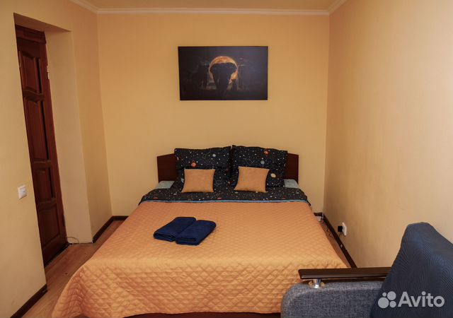 

1-к. квартира, 41 м², 2 кровати