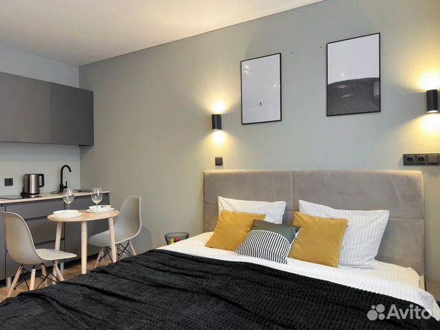 

Квартира-студия, 20 м², 1 кровать