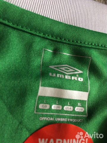 Футболка Umbro с длинным рукавом (новая)