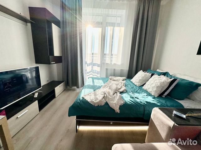 

Квартира-студия, 33,4 м², 2 кровати