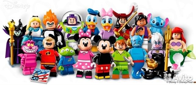 Lego Minifigures лего минифигуры Disney