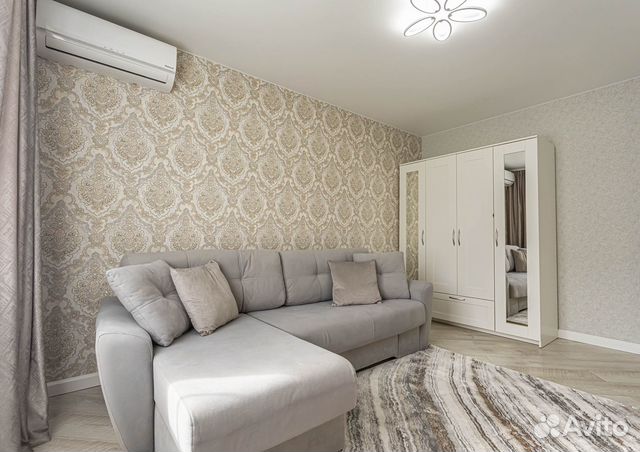 

2-к. квартира, 44 м², 2 кровати
