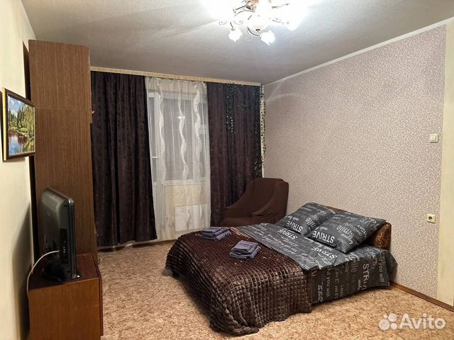 

1-к. квартира, 45 м², 3 кровати