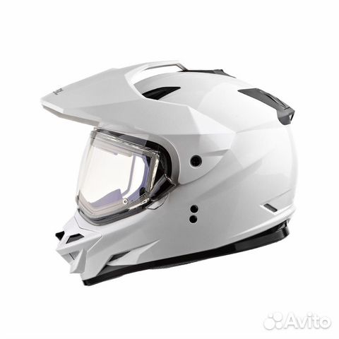 Кроссовый шлем для снегохода SOL SS-1 с эл.стеклом