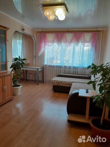

2-к. квартира, 44 м², 2 кровати