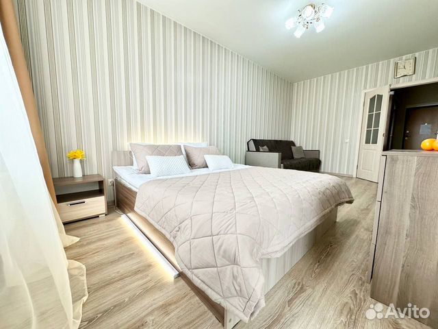 

1-к. квартира, 42,1 м², 2 кровати
