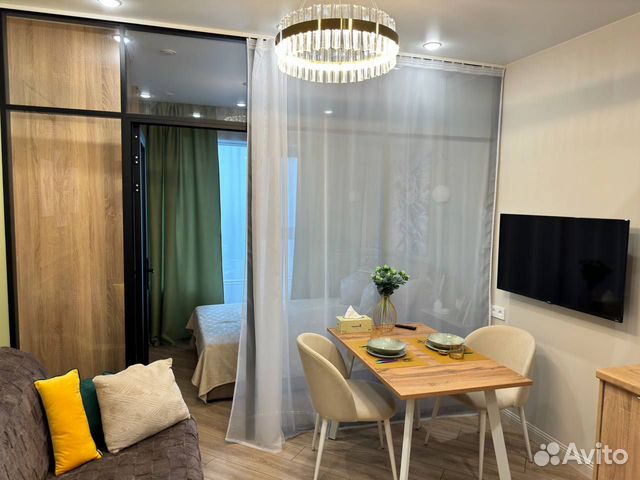 

Квартира-студия, 25 м², 1 кровать