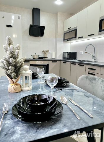 

1-к. квартира, 41 м², 2 кровати