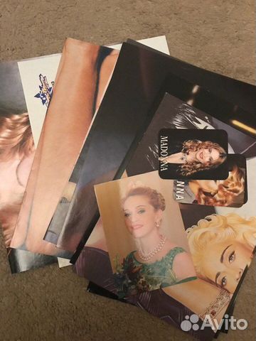 Мадонна Madonna 9 плакатов и открытки