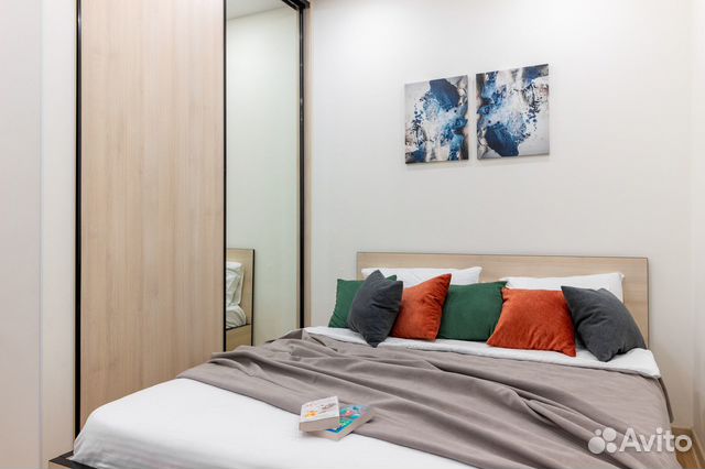 

1-к. квартира, 40 м², 2 кровати