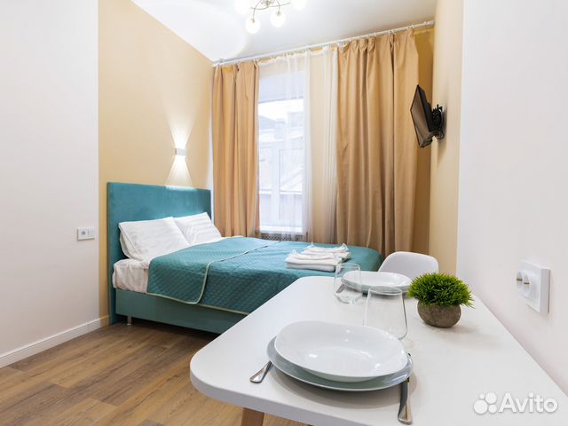 

Квартира-студия, 17 м², 1 кровать