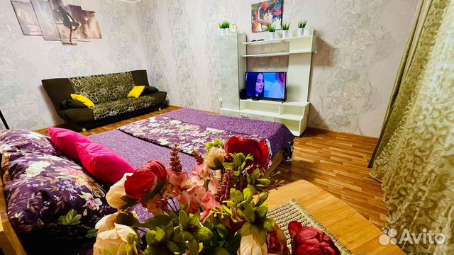 

1-к. квартира, 38 м², 2 кровати
