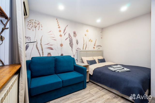 

Квартира-студия, 25 м², 2 кровати