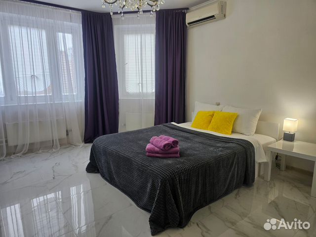 

1-к. квартира, 42 м², 2 кровати