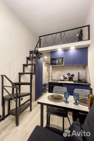 

Квартира-студия, 20 м², 2 кровати