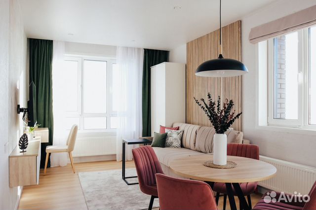 

1-к. квартира, 38 м², 3 кровати