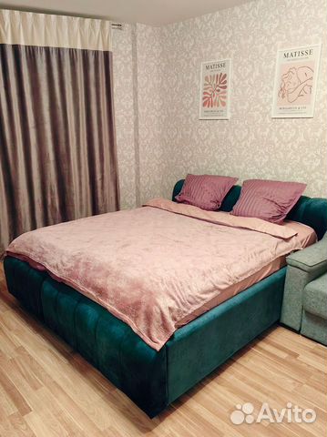 

1-к. квартира, 55 м², 2 кровати