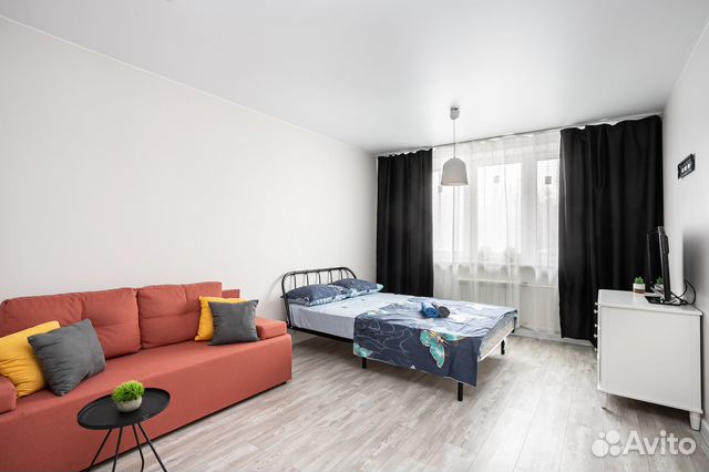 

1-к. квартира, 35 м², 2 кровати