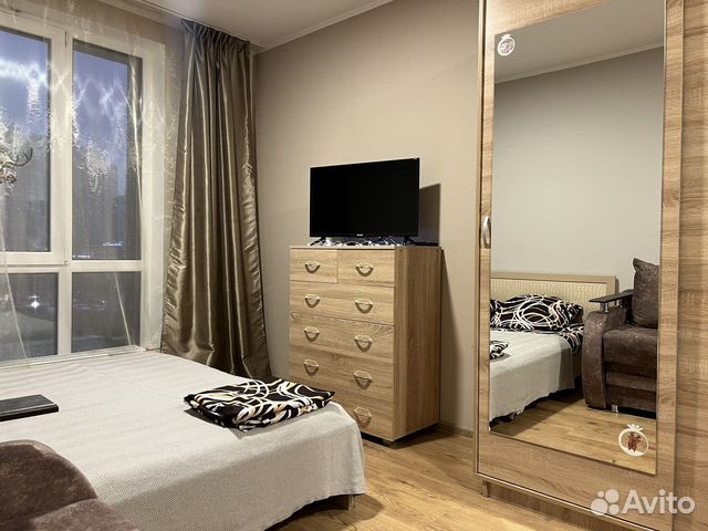 

Квартира-студия, 22 м², 2 кровати