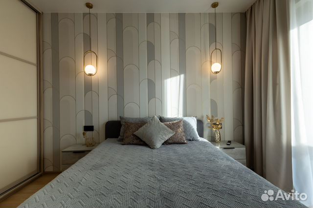

1-к. квартира, 45 м², 2 кровати