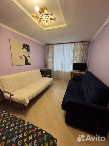 

1-к. квартира, 48 м², 3 кровати