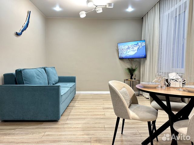 

1-к. квартира, 53 м², 2 кровати