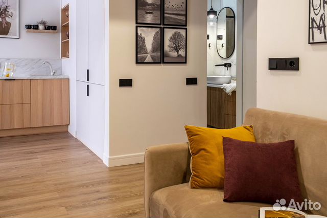 

2-к. квартира, 44 м², 2 кровати