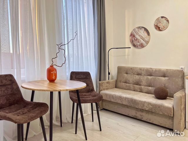 

Квартира-студия, 34 м², 2 кровати