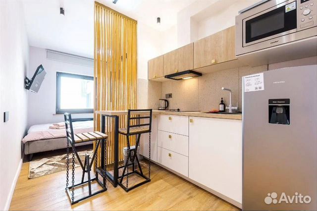 

Квартира-студия, 17 м², 1 кровать