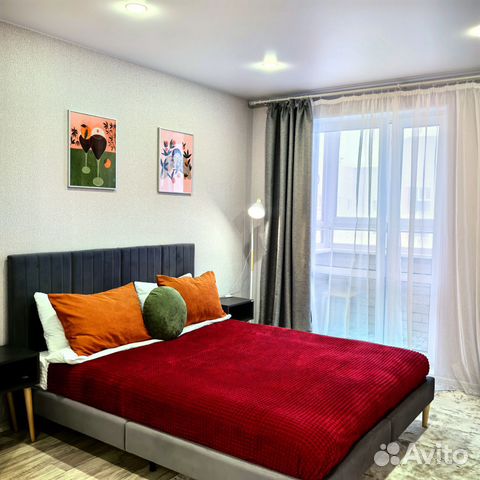 

1-к. квартира, 36,8 м², 2 кровати