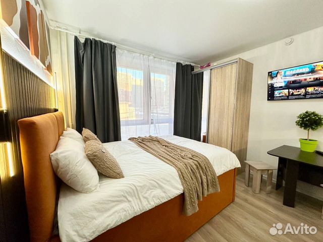 

Квартира-студия, 31,6 м², 2 кровати