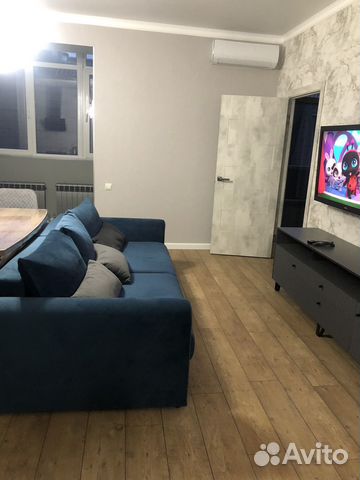 

2-к. квартира, 60,5 м², 2 кровати