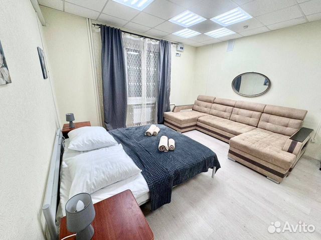

Квартира-студия, 33 м², 4 кровати