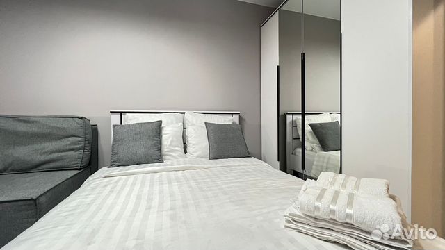 

Квартира-студия, 37 м², 2 кровати