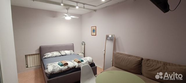 

Квартира-студия, 20 м², 2 кровати