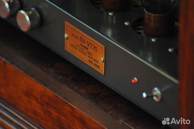 Sun Audio SV-25 Limited ламповый усилитель Sun Audio SV-25 Limited ламповый усилитель
