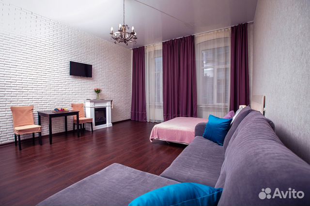 

Квартира-студия, 35 м², 2 кровати