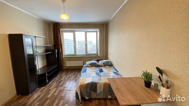 

Квартира-студия, 17 м², 1 кровать