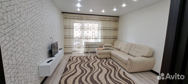 

1-к. квартира, 45 м², 2 кровати