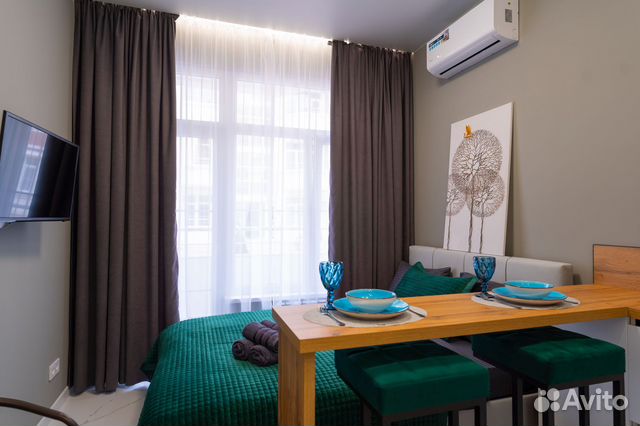 

Квартира-студия, 17 м², 1 кровать