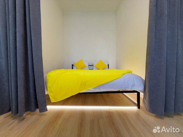 

Квартира-студия, 39 м², 2 кровати