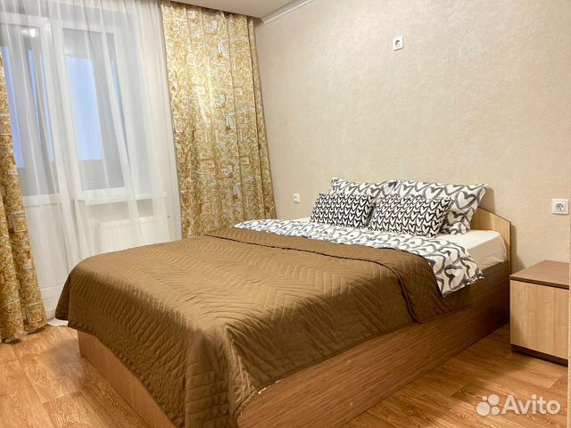 

1-к. квартира, 45 м², 2 кровати