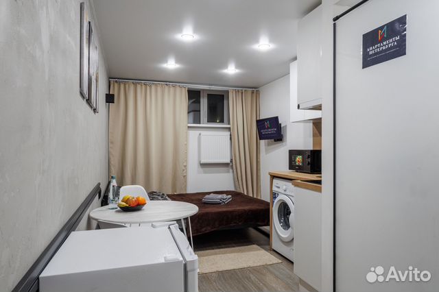 

Квартира-студия, 12,9 м², 1 кровать