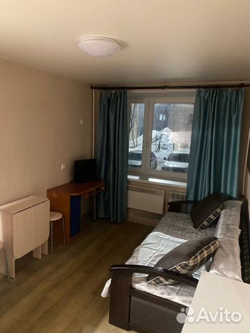 

Квартира-студия, 15 м², 1 кровать