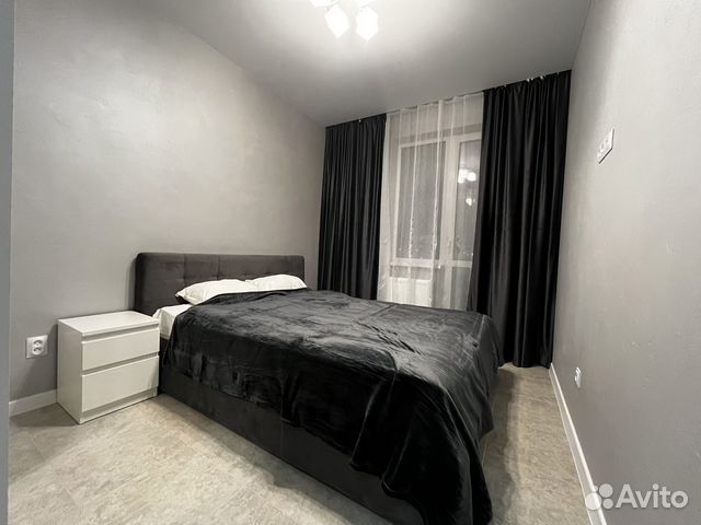 

1-к. квартира, 44 м², 2 кровати